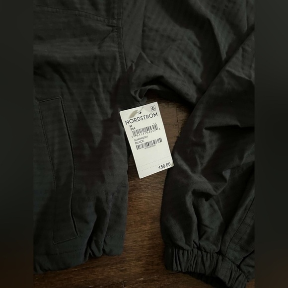 Spiritual Gangster-Cropped Zip Woven Active Jacket-Black size M-NWT-Retail $158 - Picture 10 of 11